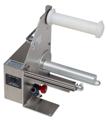 LABELMATE, 6.5 WIDE REFLECTIVE SENSOR LABEL DISPENSER WITH STAINLESS STEEL CHASSIS